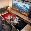 North Sydney Bears Print  Cushion Non-slip Laptop Tablet Big Mousepad XXL Mat Mini PC Playmat With Lock edge