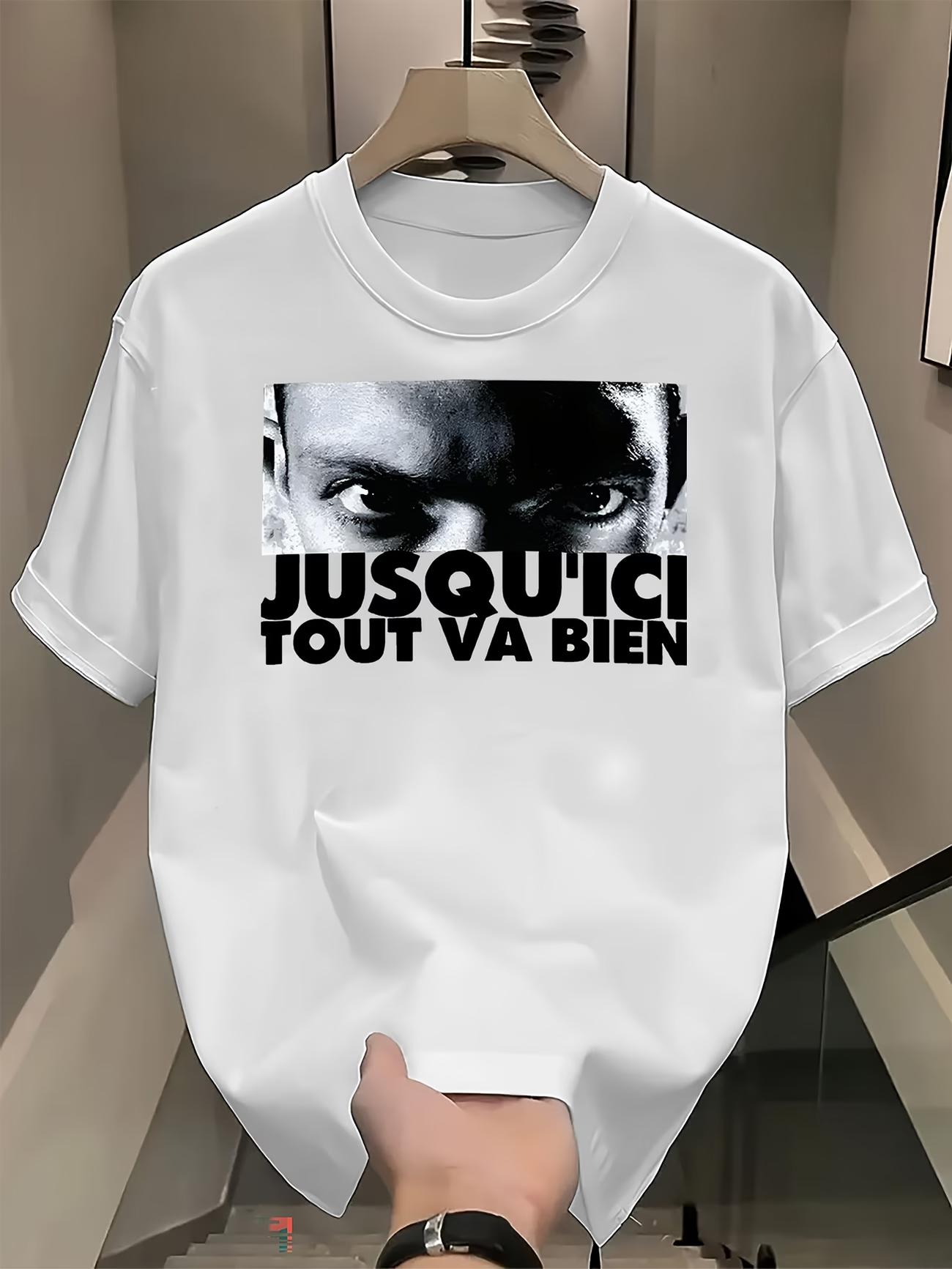 Novelty Vinz Movie T Shirt Women Unisexs Cotton Tee Summer Spring Oversized ONeck Streetwear Vintage JUSQUICI TOUT VA BIEN top S