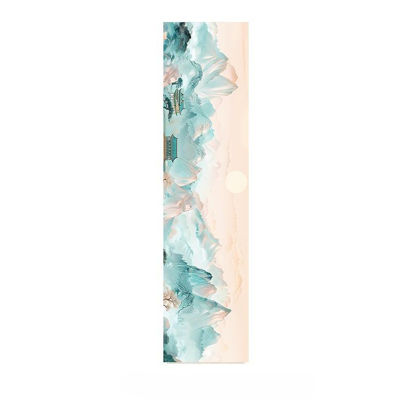 

Chinese-style Landscape Sky Curtain Ceiling Hanging Fabric Indoor Beam Arrangement Ceiling Atmosphere Decoration Curtain 40x100cm