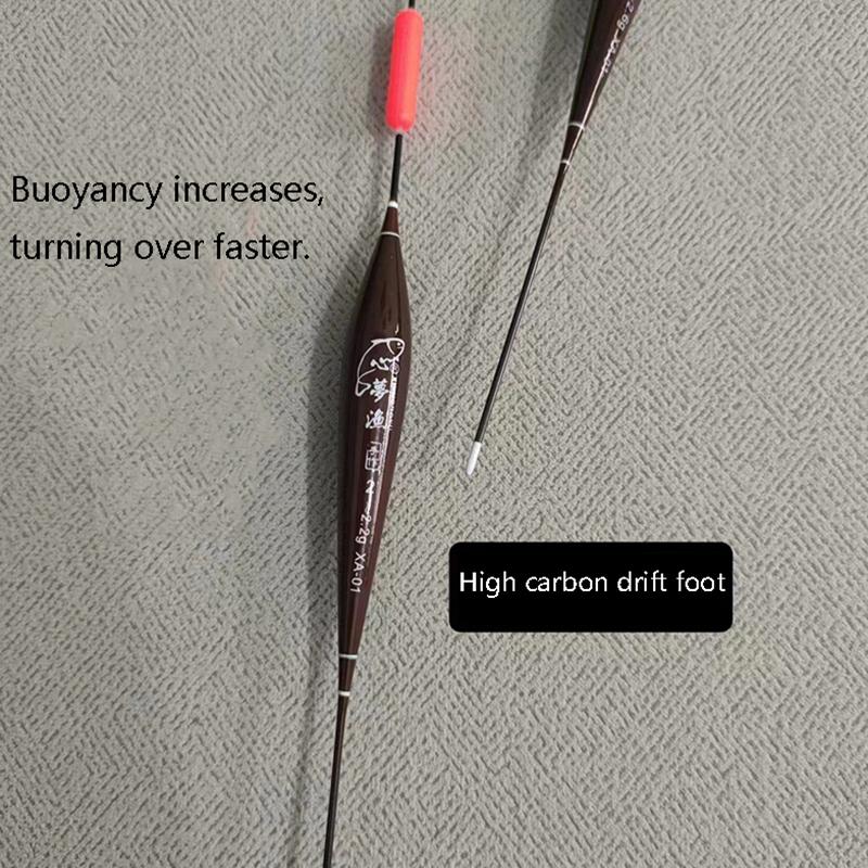 Smart Led Nano Fishing Float Highly Sensitive Remind Buoy Gravity Sensor Glowing Electric Night Fishing Strobe Long Tail Bouy