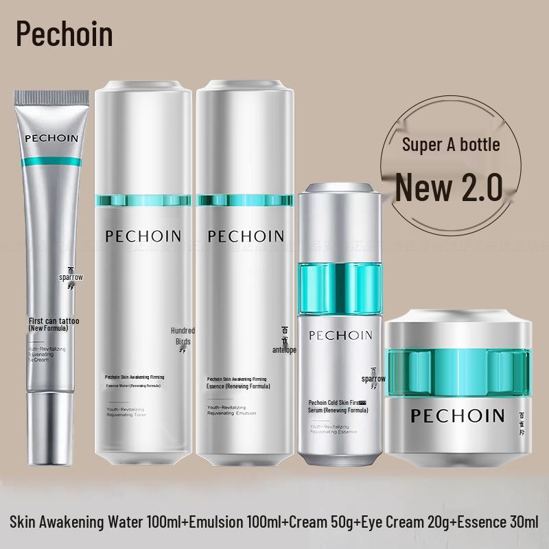 

Pechoin Вода для пробуждения кожи и эмульсия 2.0 Обновление: Супер А Набор для подарка на День матери