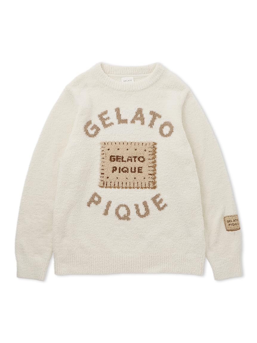 

Пуловер Powder Biscuit JQD PWNT245180 CRM Free Size [Gelato Pique] для женщин