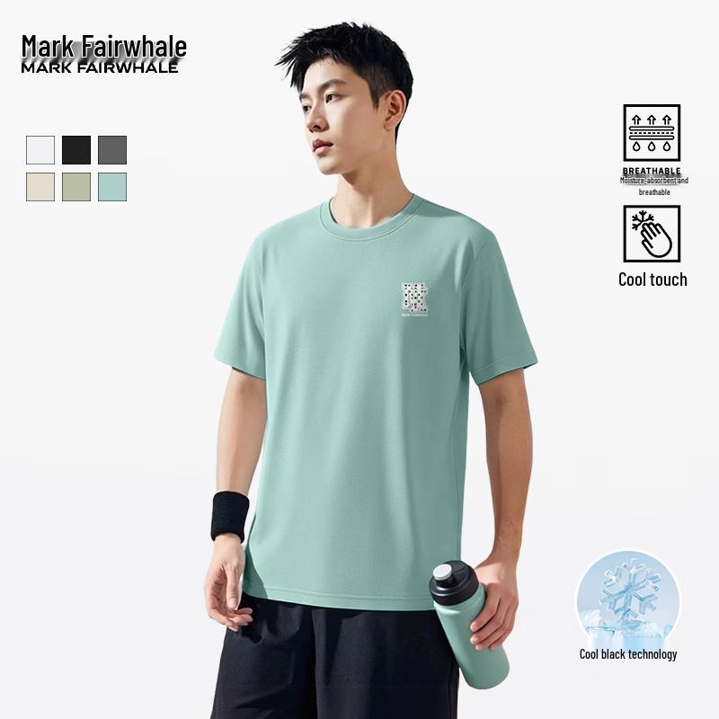 Mark Fairwhale Men s Cooling Soft Short Sleeve T-Shirt 4XL