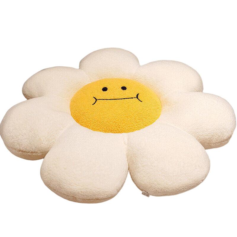 

Sunflower Toy Plush Stuffed Doll Sofa Cushion Nap Pillow Room Decor Girls Gift White,40cm/15.75in