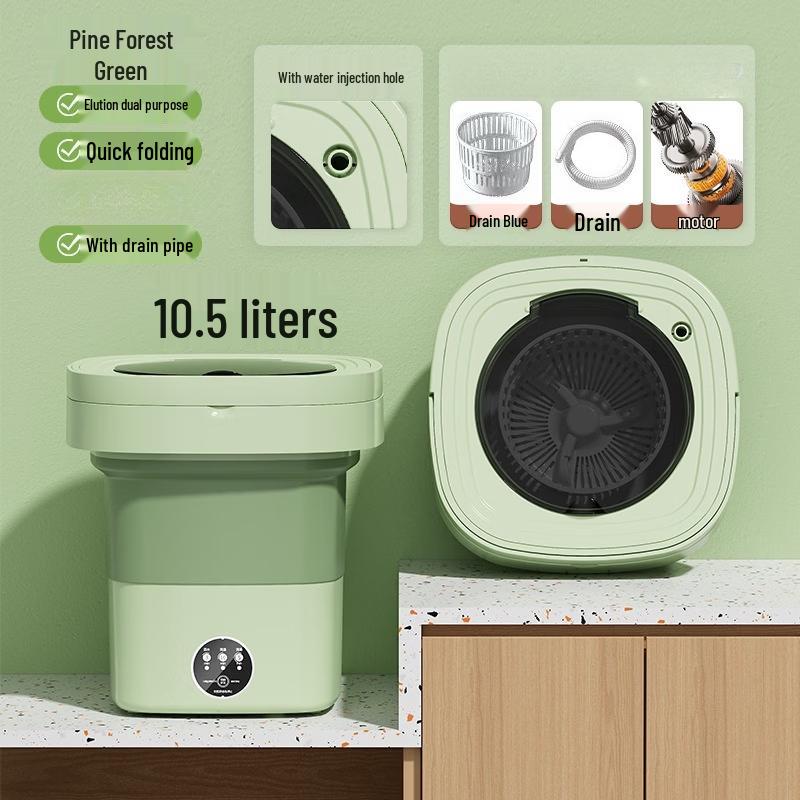 ZISIZ Foldable Mini Washing Machine