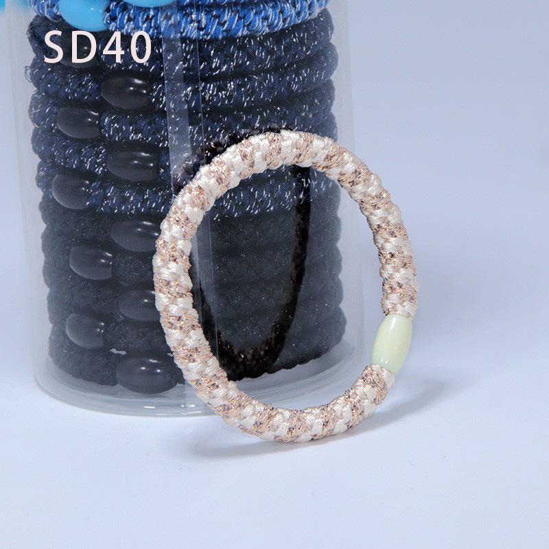 Hohe Elastizität Haargummis & Scrunchies - Keine Knicke, Elastische Bänder für Haaraccessoires