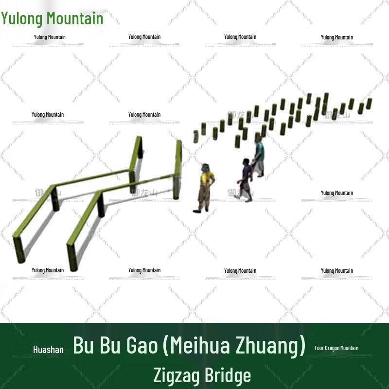 Yulongshan Outdoor Obstacle Course Equipment