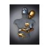 Metal Figure Statue Art Poster High Definition Printing Canvas Painting Prints Couple Sculpture Living Room Home Decor Picture