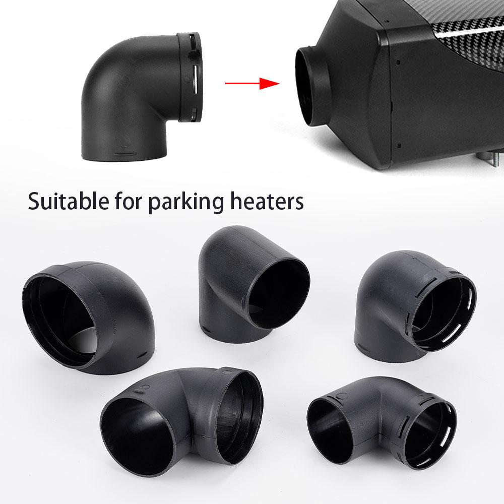 Car Air Outlet Vent Cover 90/75/60mm Air Pipe Elbow Outlet Connector For Webasto Eberspaecher Diesel Parking