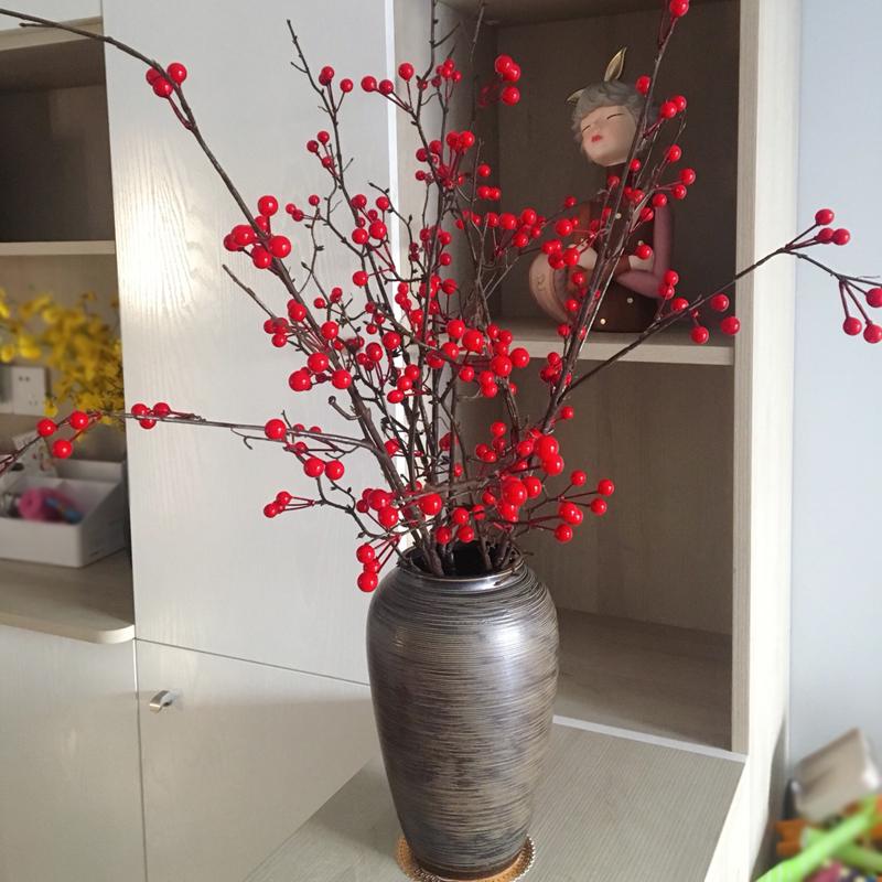 Jingdezhen Retro Keramikvase für frische/getrocknete Blumen – Hydroponischer Topf für Bonsai, Wohnzimmer-, Schlafzimmer- oder TV-Schrankdekoration.