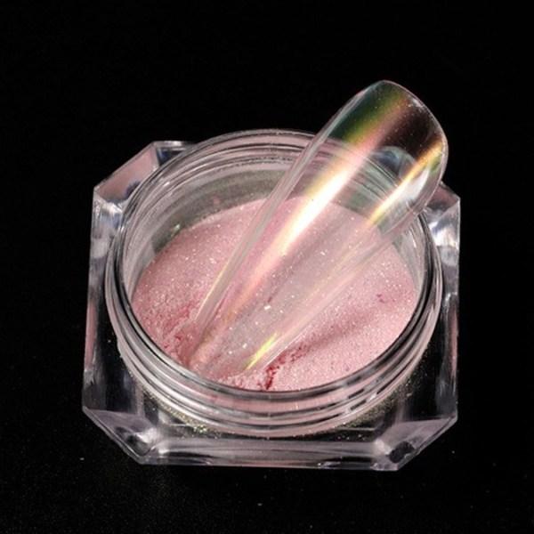 

Go Go Blanc Aurora Beam Nail Hologram Пудра-единорог, 06, 1 шт.