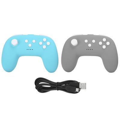 Kabelloser Bluetooth Gamecontroller für Switch Pro Mini Griff für NS Lite Doppelvibration(Dunkelgrau
