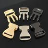 Meetee 2/5Pcs 20-38mm Metal Quick Release Buckle Backpack Side Clip Buckles Safety Webbing Adjustable Clasp Carabiner Accessory