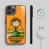 Beautiful Cool Russian Matryoshka Phone Case For iPhone17,16,15,14,13,12,11 Plus,Pro Max Magnetic For Magsafe Wireless Charging