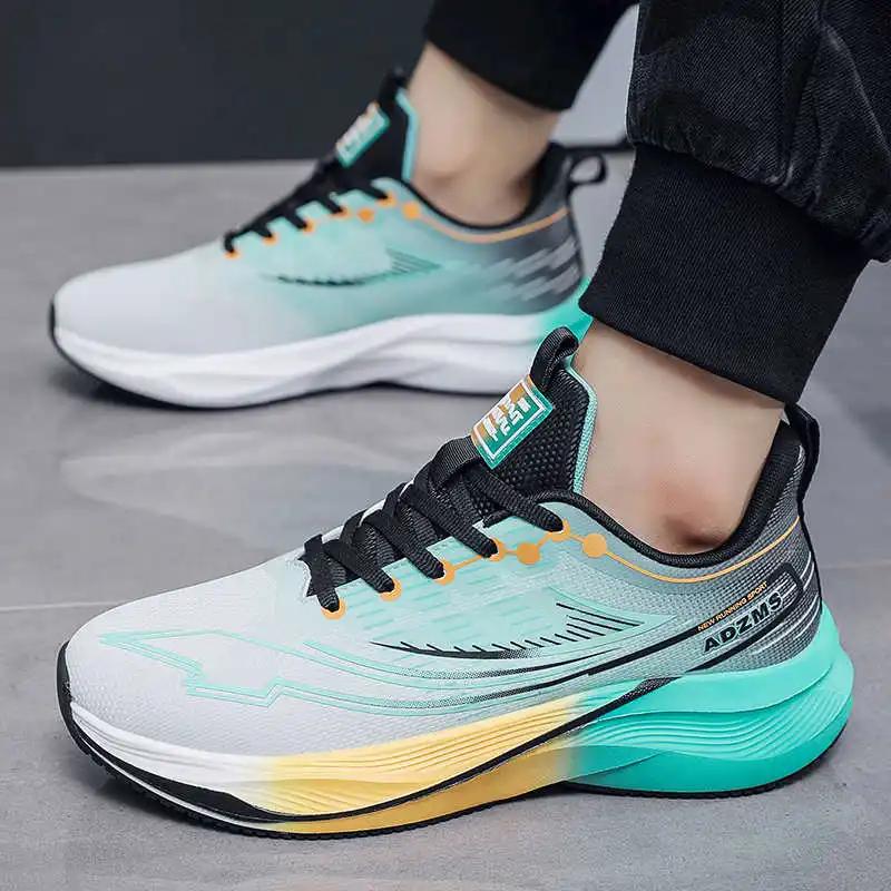Increase Height Normal Leather Women's Shoes Brand Walking Tennis Laces Women's Golf Sneakers Sports Scarp Second Hand