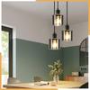 Pendant Lamp - NETTLIFE - for Dining Table - 3 E27 Bulbs - Metal - Height Adjustable