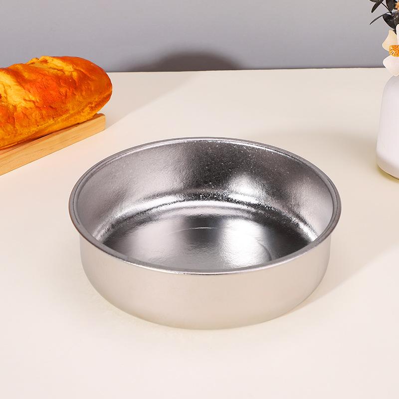 

20cm Korean-style Pure Titanium Seafood Basin,Single-layer,Crystalline,Antibacterial,Fresh-keeping,Mold-proof,Large Fruit PLATE срібний