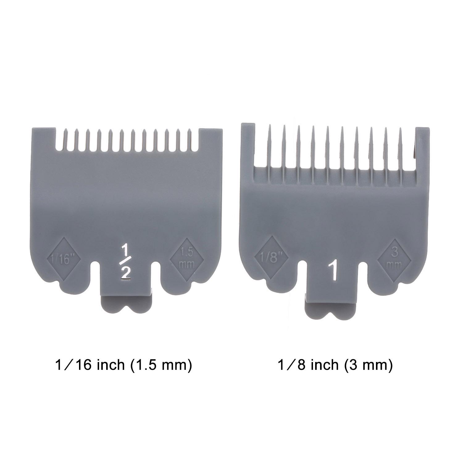 

Электрическая машинка для стрижки волос WAHL Машинка для стрижки волос с ограничением размера, насадка-расческа, замена парикмахерской серый