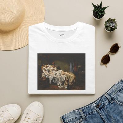 The Awakening Classical Art T-Shirt and Kids Tshirt | Jean-Alphonse Roehn Print Tee