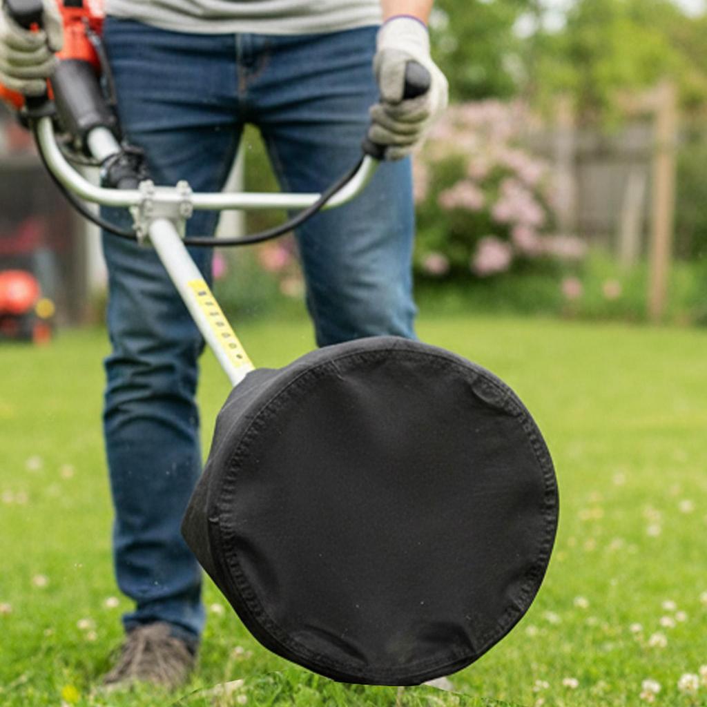 Trimmer Cover Heavy Duty Dustproof Adjustable Foldable Accessories Edger Brush Cutter Trimmer Cover For Pathway Driveway Patio