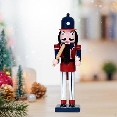 Nutcracker Figurine Christmas Statue Table Centerpiece Decoration for Festive