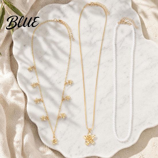 Gift For Women Necklace 3Pcs Layered Necklace Stackable Elegant