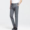 LangSha Men's Premium Straight-Leg Business Casual Pants