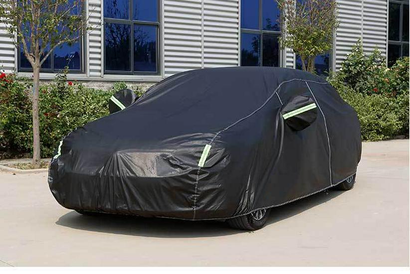 In-Stock Thickened Oxford Cloth Car Cover: Full Protection Against Sun, Rain, Snow, and Dust