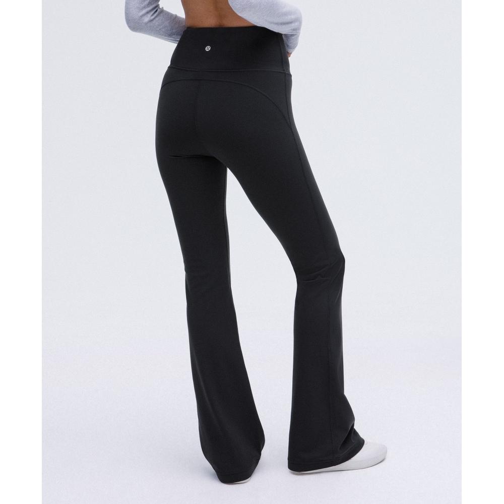 Lululemon Groove Nulu Super High Rise Flared Pant  Regular Black