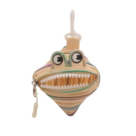 Mini Coin Purse Cute Big Mouth Coin Pouch Fun Zippered Coin Bag for Earbuds Lipstick Trendy Bag Accessory