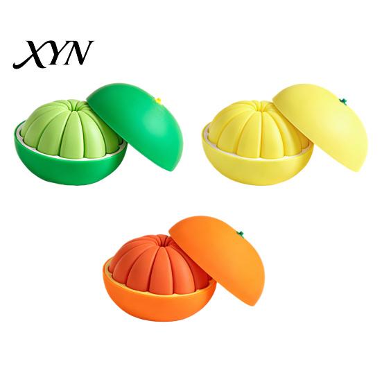 Fake Fruit Decoration 3D Printed Orange Fidget Toy, Stress Relief Simulated Kids Toy Model Ornament for Home Office Desktop