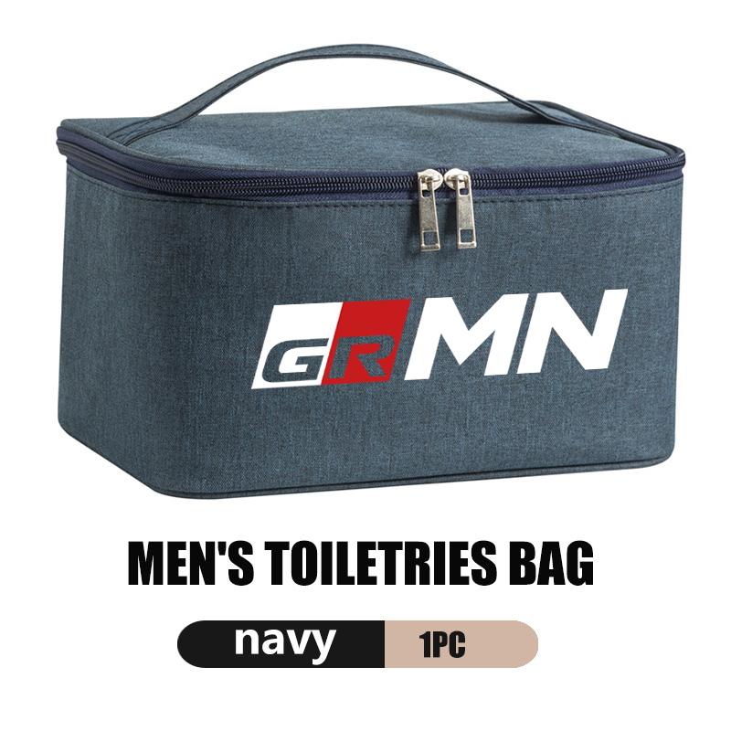 For Toyota Car Travel Portable Cosmetic Toiletries Bath Storage Bag GR sport Hilux Aygo TDR Yaris Corolla Rav4 CHR Auris