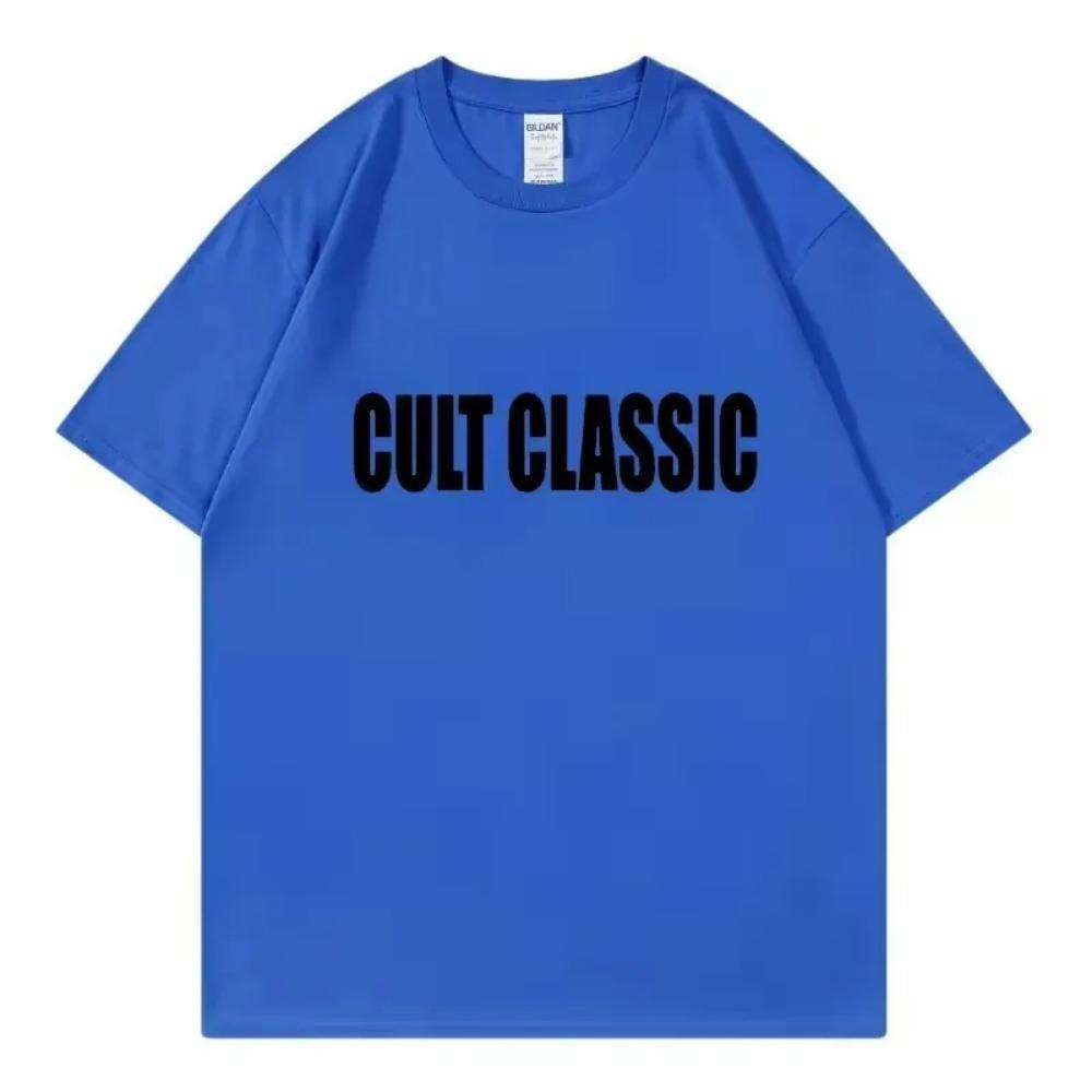 

Charli XCX Brat Cult Classic T-shirts Summer Short Sleeve High Quality Cotton Tee-shirt Streetwear Hip Hop Graphic Tshirt S