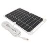 5W5V Solární panel s výstupem typu C Monokrystalický Účinný Přenosný Odolný Modul solárních článků