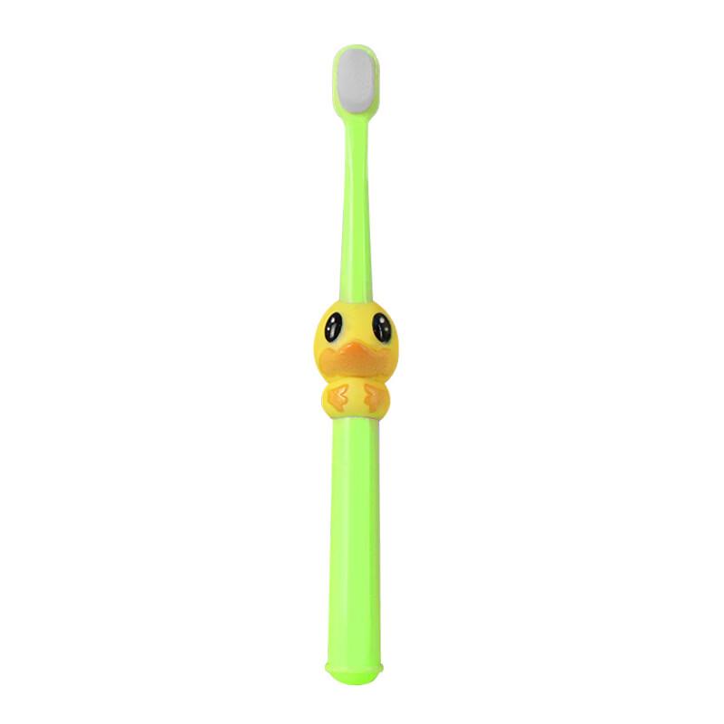 SaJie Little Yellow Duck Kids Soft Toothbrush (4-Pack)
