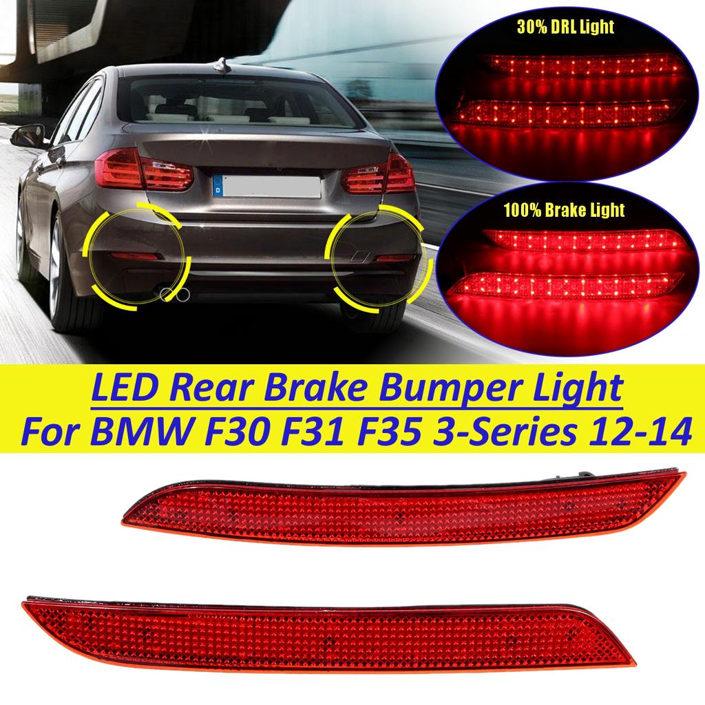 Buy 2PCS LED Red Bulb For BMW F30 F31 F35 3-Series 2012-2014 Warning ...