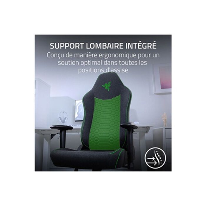 Gaming Chair - Razer - Iskur V2 X - Integrated Lumbar Support - 2d Armrests - 152° Recline