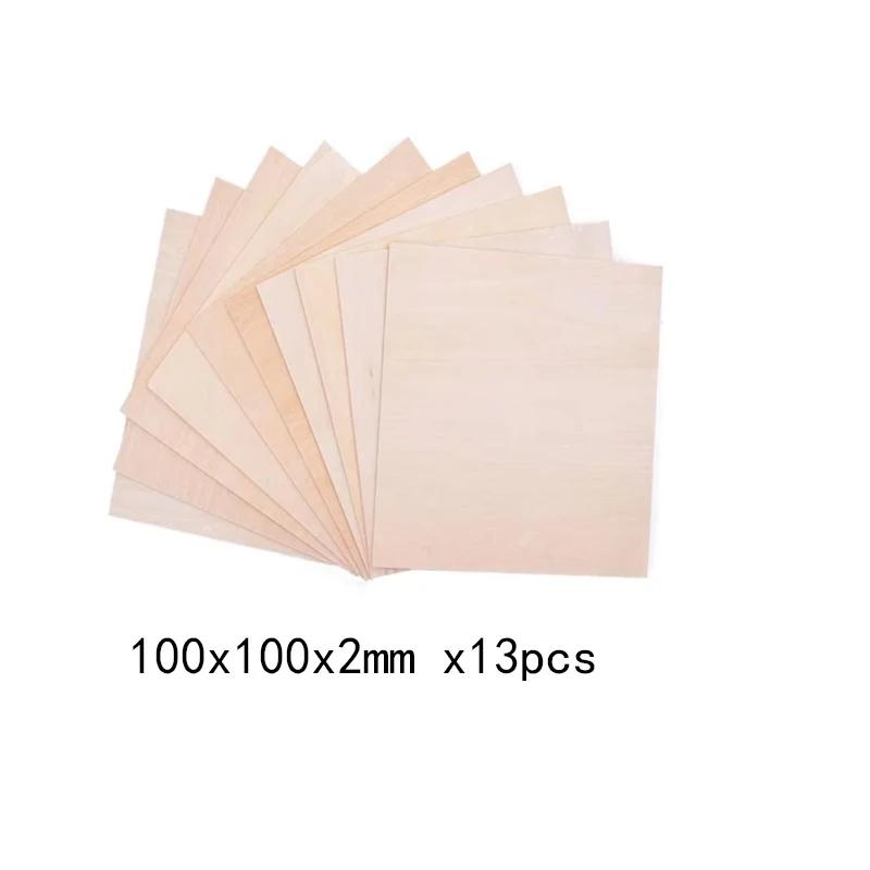 5-20 Stück Balsaholzplatten Furnier 100-300 mm Lang 1 mm/1,5 mm/2 mm/3 mm/4 mm/5 mm/6 mm/8 mm Dick Für Bastel-DIY-Projekt Holzmodellbau