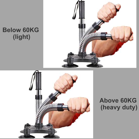 Trénink zápěstí Ergonomie Silná Adsorpce Protiskluzový Trénink Zápěstí Pružinová Ocel Posilovač Ruky Fitness Vybavení