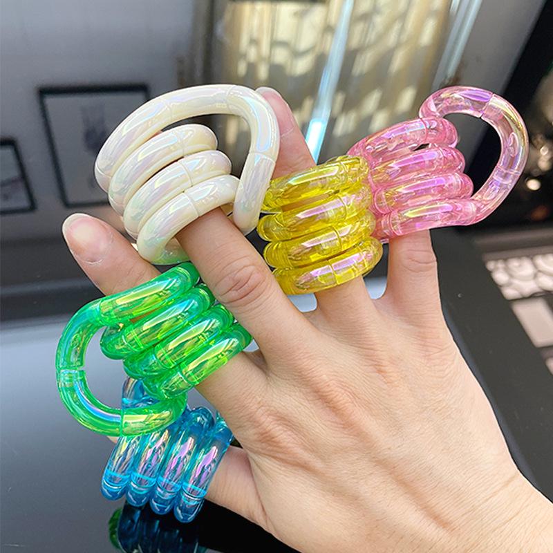Versatile Tan Focus GL Toy: Twisty Fun Decompression Creative Toy