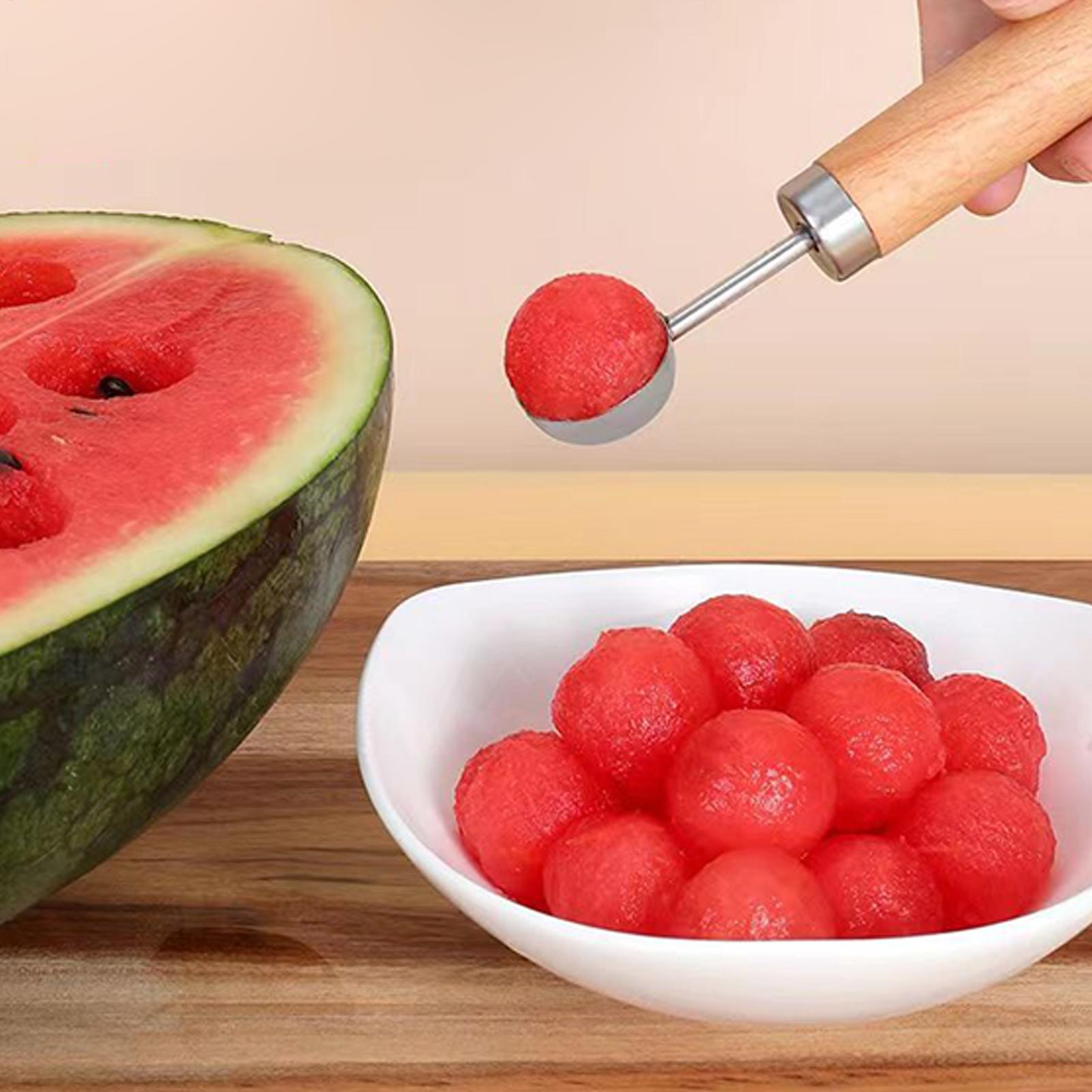 

Watermelon Cutter Slicer Stainless Steel Watermelon Fork Slicer 3 Pieces Long-Lasting Chopper Gadgets Kitchen Tools For Home China Mainland