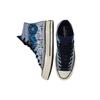 Converse Chuck 70 High Holiday Sweater - Midnight Navy Unisex Sneakers Blue Egret Black 172135C