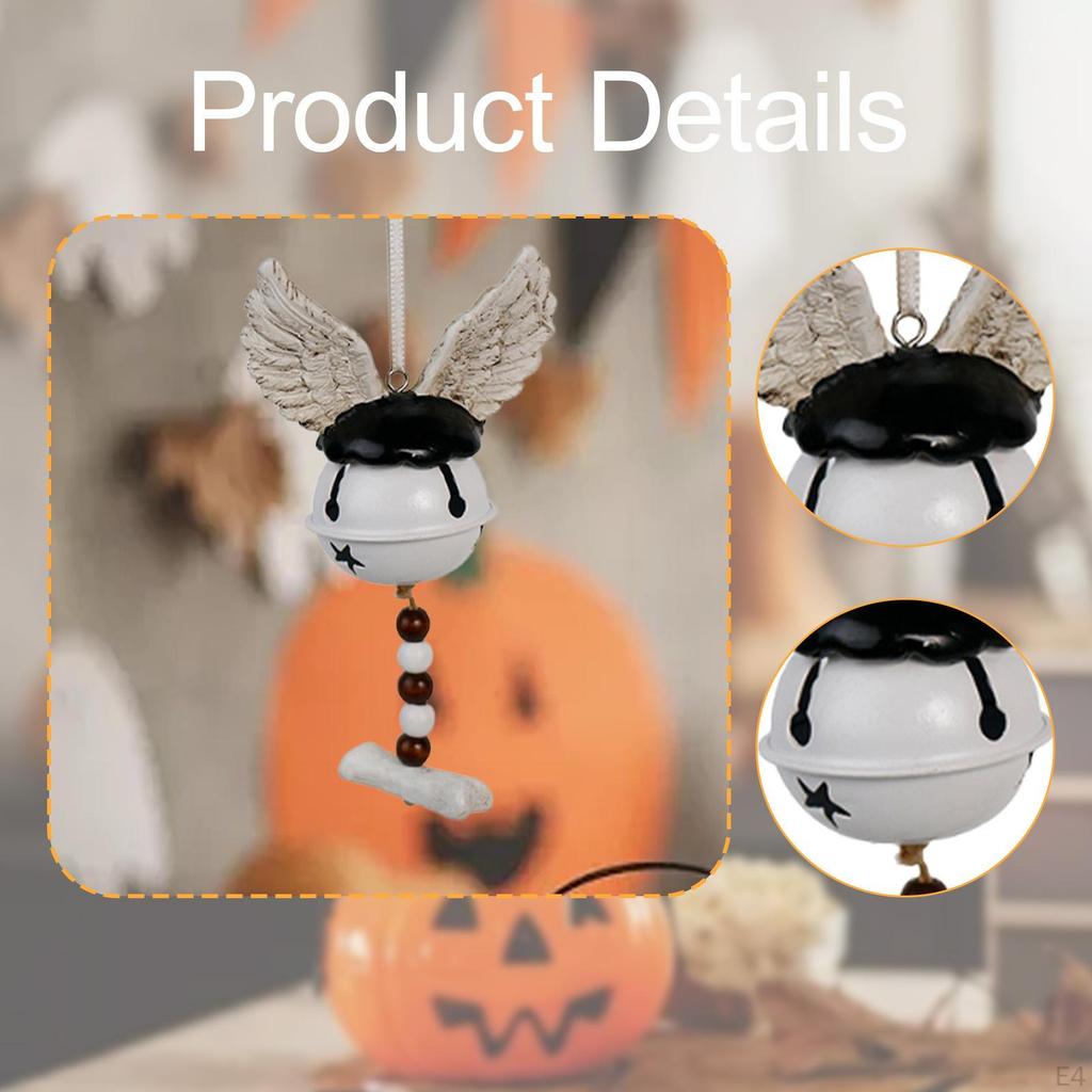 Halloween Decoration Wind Bell Collectible Decorative Pendant Chime for Holiday Door Opening