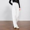 Women's Sancai Mid-Waist Loose Wide-Leg Casual Pants