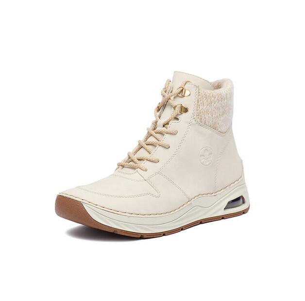 Rieker Ankle Boots 44555-60 Ecru