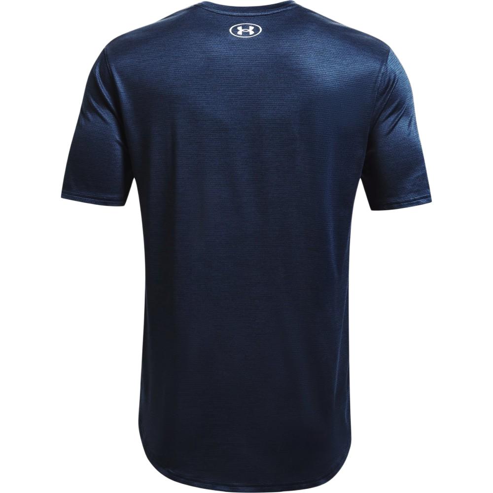 Under Armour Vent Casual Training Loose Comfortable Crew Neck Short Sleeve T-Shirt Men Tops Dark-Blue 1366145-408