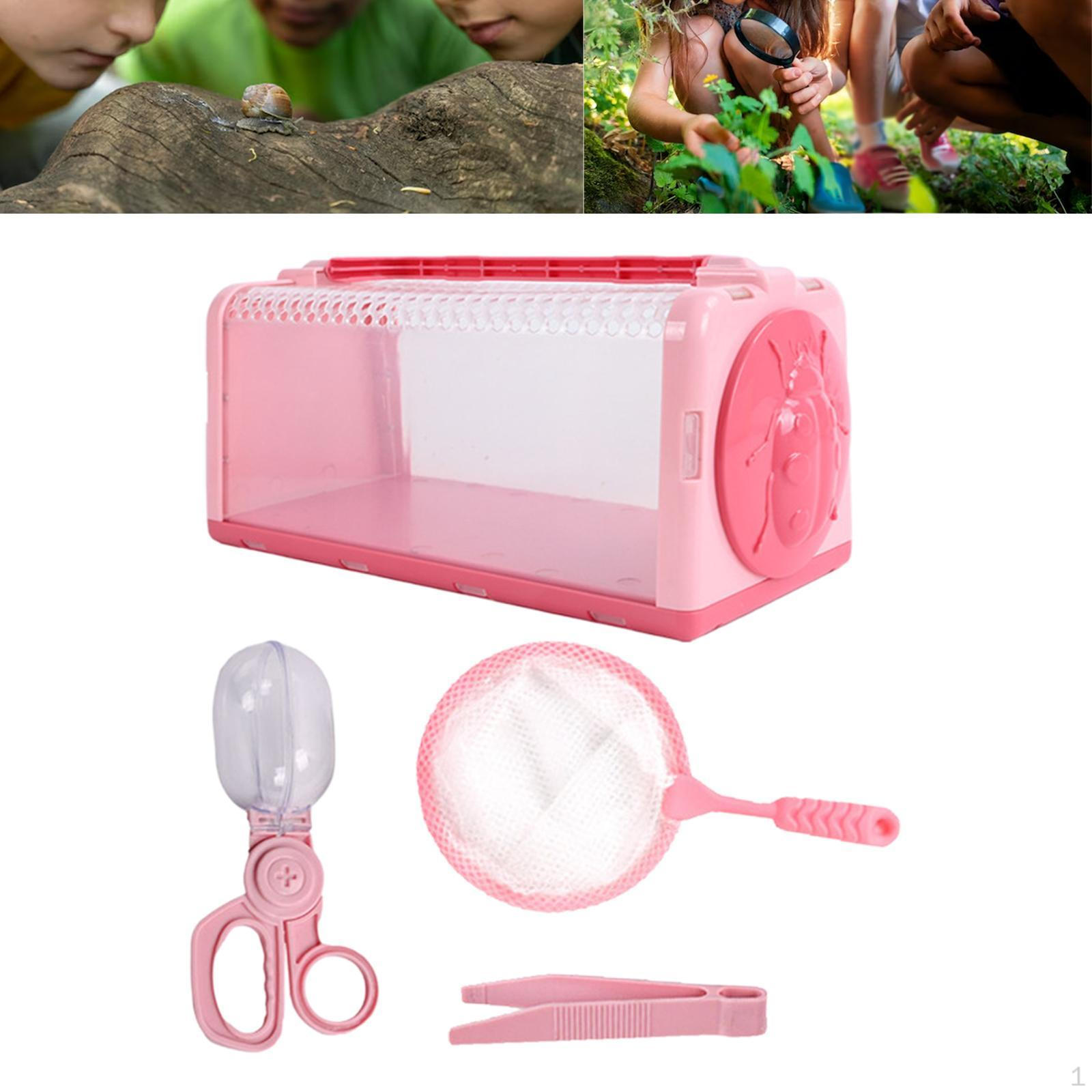 

Игрушка для ловли насекомых Play Catcher Adventure для мальчиков и девочек для детей розовый