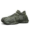 New couple flying woven mecha shoes octopus socks shoes platform sports shoes casual running dad shoes