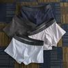 Striped Underwear for Men Cotton Breathable Four Cornered Pants Men's Comfortable Flat Cornered Pants