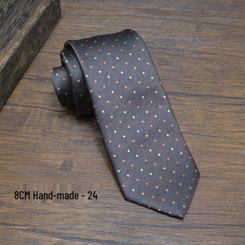 Men's Elegant Floral Pattern Tie: Fashionable Wedding & Banquet Accessory